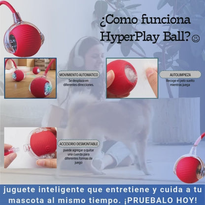 HyperPlay Ball – Diversión inteligente para tu mascota